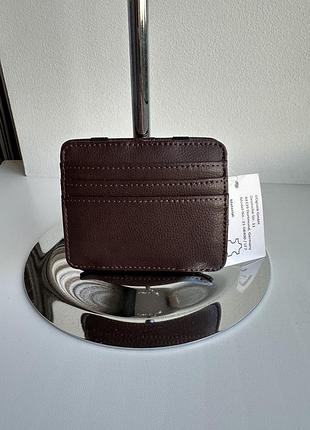 Шкіряний фірмовий німецький гаманець картхолдер