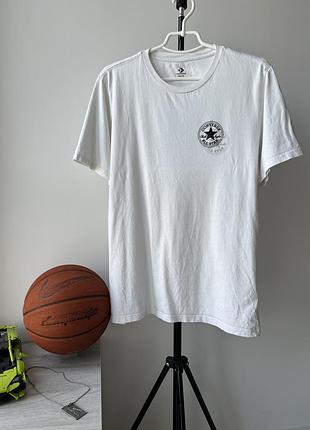 Футболка converse белый размер л мужская