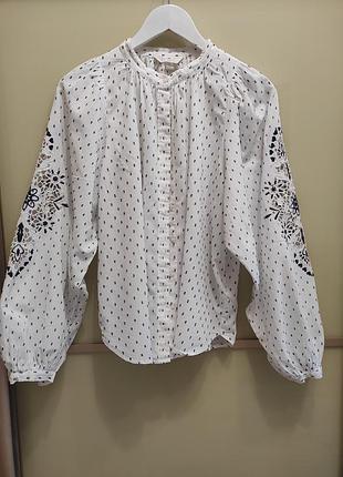 Блуза h&amp;m с объемными рукавами