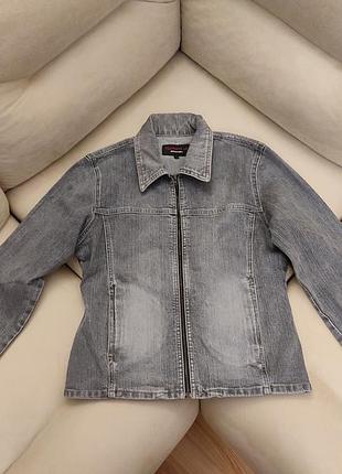 Стильный джинсовый пиджак жакет куртка курточка