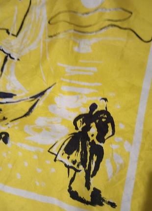 Цікава шовкова хустина,шов роуль.