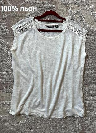 ✨жіноча футболка esmara з льону ✨