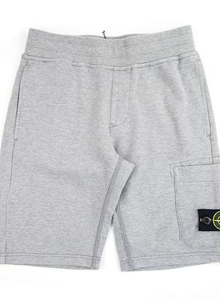 Подростковые оригинальные шорты stone island
