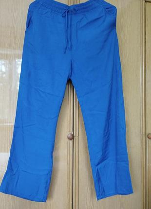 Брюки женские палаццо вискоза/лиоцелл р.48-50 zara