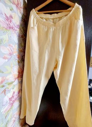 Льняные брюки