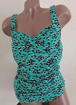 Купальник зеленый " bonmarche"