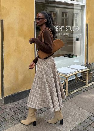 Меди юбка дизайнера vovk размер с.