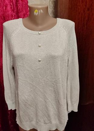 Шикарна блузка, люрекс.