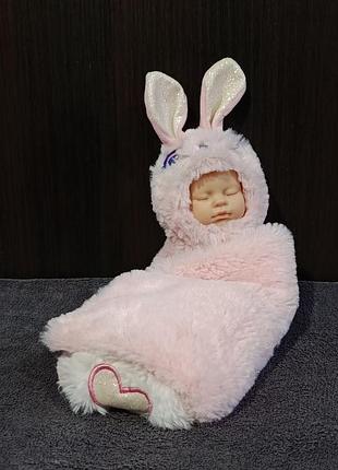 Пенал, косметичка, ребенок, пупс, беби, в одежде зайчика, smiggl