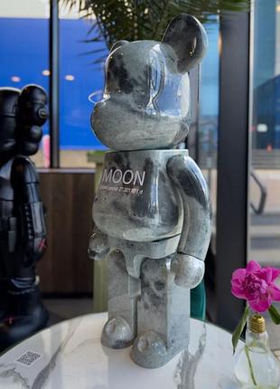 Bearbrick planet series moon дизайнерська статуетка ведмідь беарбрік 70 см mb002
