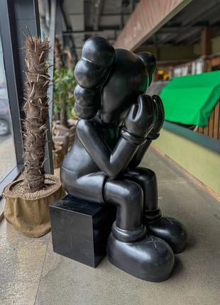 Kaws companion passing through black колекційна фігурка 160 см чорний kw001
