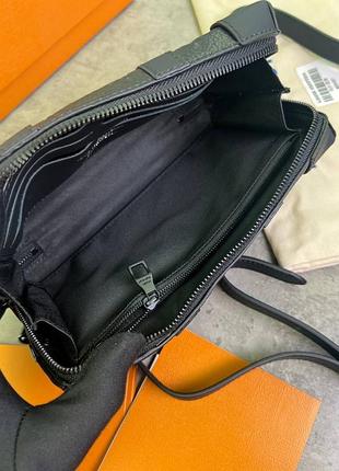 Мессенджер louis vuitton mini soft trunk чорний c830 9