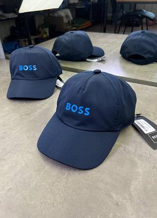 Кепка boss синя gu591