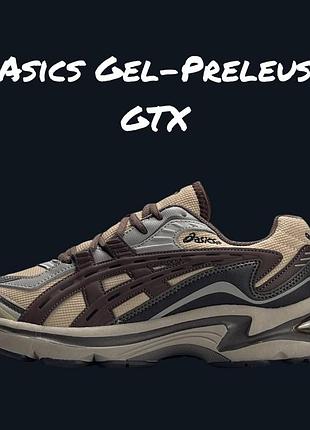 Чоловічі кросівки asics gel-preleus gtx sand brown