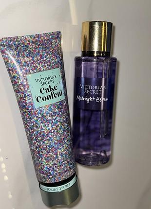 Набір victoria's secret лосьйон оригінал+спрей міст для тіла
