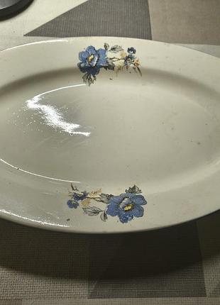 Большое блюдо винтаж