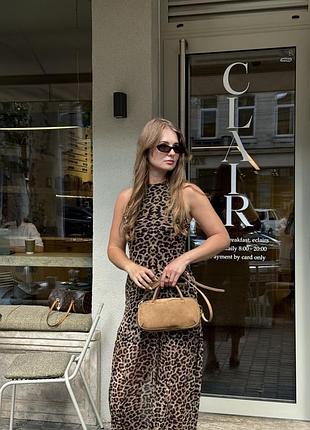 Леопардова сукня