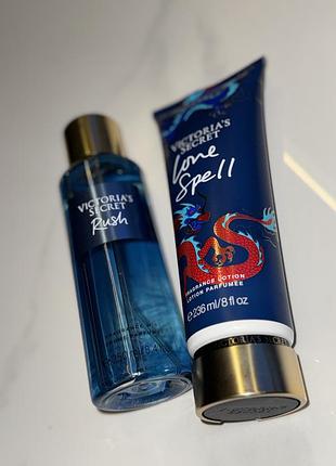 Набір victoria's secret лосьйон оригінал love spell+спрей міст для тіла