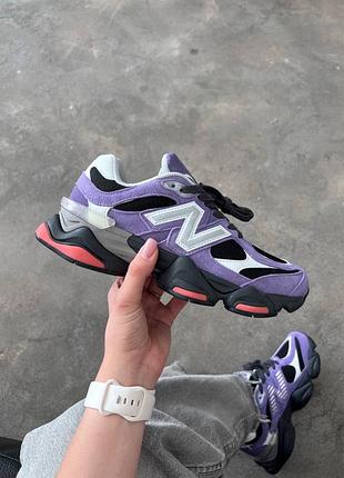 Кроссовки new balance 9060 violet noir