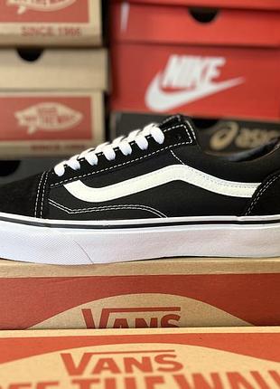 Кросівки vans old skool classic white/black