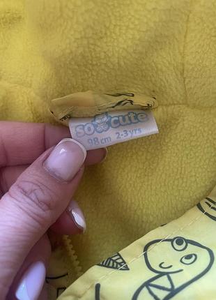 Куртка детская на флисе 3