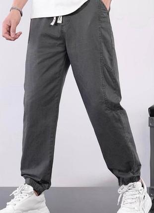 Чоловічі штани, брюки джокери на резинці з шнурком