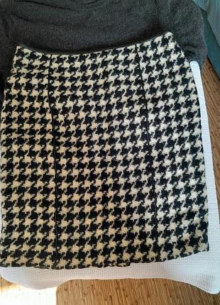 Юбка ks selection гусиная лапка, шерсть