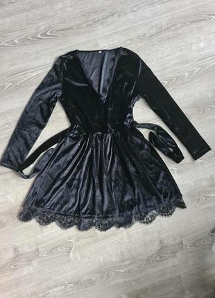 Велюрова сукня готика