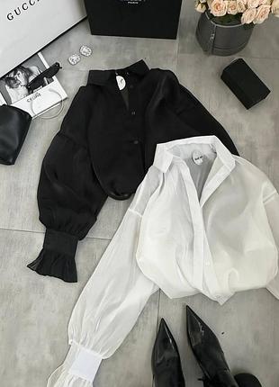 Блуза органза