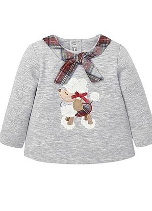 Новий з бірками реглан  для дівчинки mayoral (2454, теплий трикотаж) на 18,24 міс