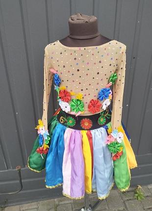 Карнавальный бу костюм конфеты для девочки