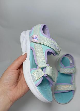 Босоножки skechers, для девочки 2