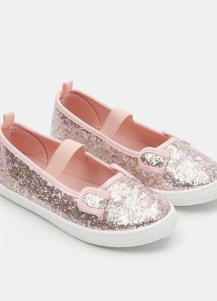 Балетки туфельки святкові кеди сліпони 31 розмір