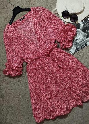 Сукня червона