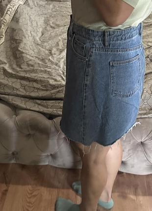 Юбка джинсова