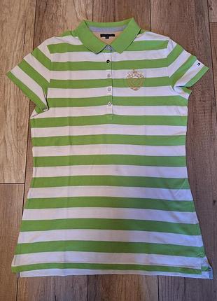 Футболка поло женская Tommy hilfiger, размер xl