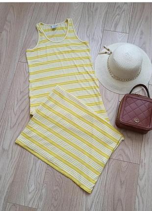 Летнее длинное платье, сарафан