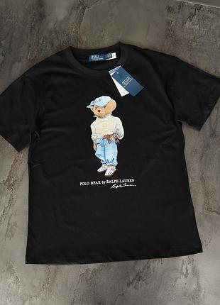 Футболка polo ralph lauren bear с медведем