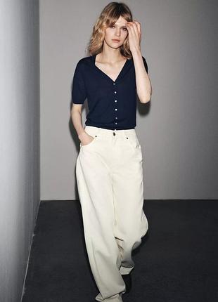 Жакет с короткими рукавами из 100% сверхтонкой шерсти