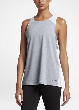 Женская тренировочная майка nike breathe dry xl размер