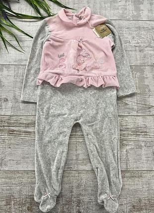 Чоловічок велюровий для дівчинки