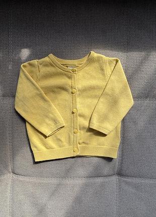 Кофтинка на ґудзиках, 6-9міс.