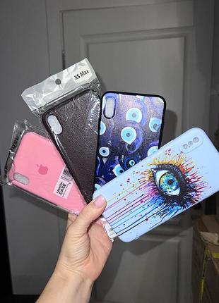 10 iphone xs max фірмовий набір чохлів захисний чохол бампер для айфон 10