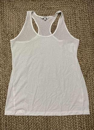 Біла спорт майка next