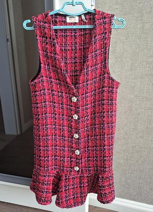 Стильна дитяча сукня на вік 7-8 років