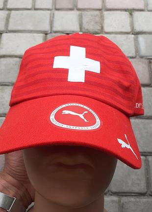 Кепка блайзер puma(swiss).новая .100% cotton.one size.