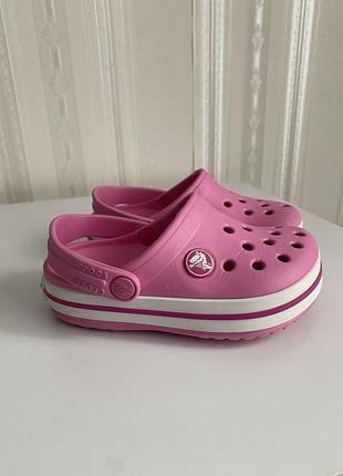 Крокси crocs на дівчинку c 8 24-25 розмір