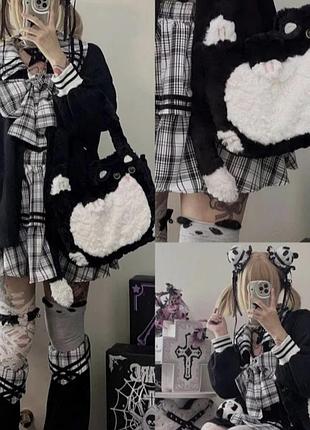 🐈kawaii мила корейська сумка-котик lolita лоліта cutecore shoujo girl harajuku y2k jirai kei dollskill