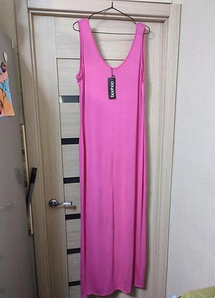 Длинный сарафан вискоза boohoo 14 размер