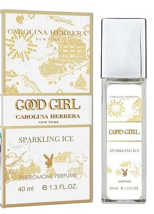 Духи жіночі carolina herrera good girl sparkling ice pheromone parfum 40 мл парфум кароліна еррера